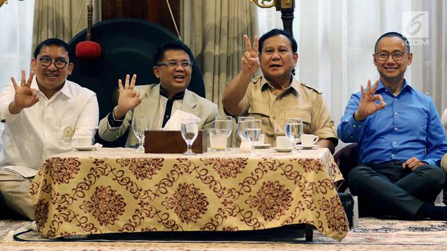 Bahas Pilkada Jabar, Prabowo Kumpulkan Partai Koalisi Asyik