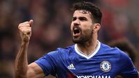 Diego Costa (66 juta euro) - Diego Costa dijual ke Atletico Madrid oleh Chelsea pada Januari 2018 dengan harga transfer 66 juta euro. (AFP/Oli Scarff)