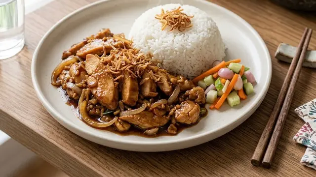 Resep ayam kecap kental