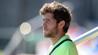 Gelandang Barcelona, Sergi Roberto tengah diincar Juventus di musim panas ini. (Josep LAGO / AFP)