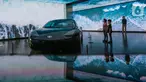 Pengunjung melihat pameran mobil EV konsep Prophecy di Hyundai Motorstudio Senayan Park Jakarta (10/06/2022). Hyundai Motorstudio yang hadir dengan konsep clean mobility atau mobilitas bersih di Indonesia dengan penggunaan bahan ramah lingkungan di seluruh komponen interior. (Liputan6.com/Fery Pradolo)
