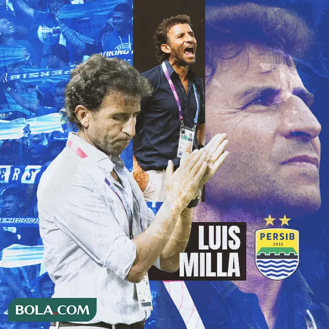 Ilustrasi - Luis Milla Persib Bandung