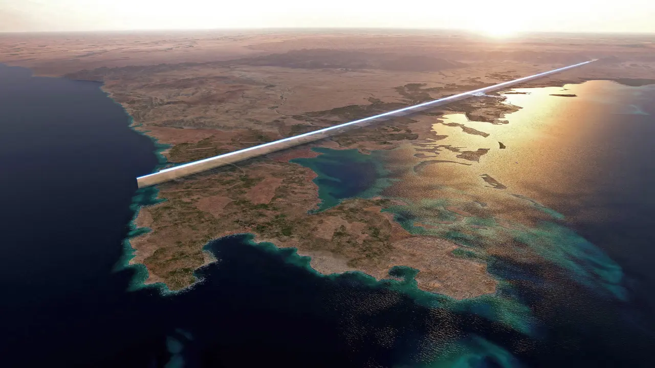 The Line di Arab Saudi.