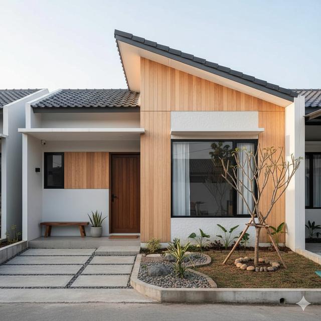 Desain Rumah Type 21 Minimalis Gaya Japandi