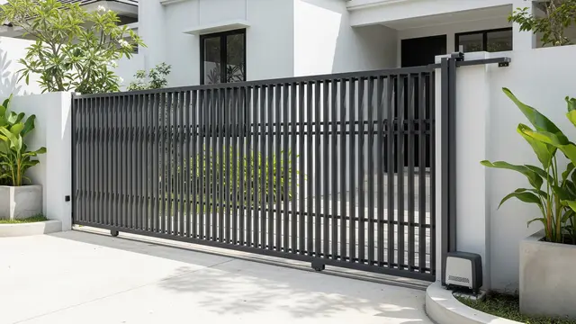 Model Gerbang Rumah Sederhana yang Tidak Memakan Banyak Ruang/Gemini AI