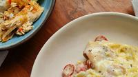 Spaghetti saus carbonara. (Liputan6.com/Pexels/Laudia Tysara)