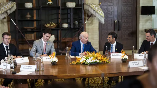Biden Gelar Rapat Darurat di Sela-Sela G20