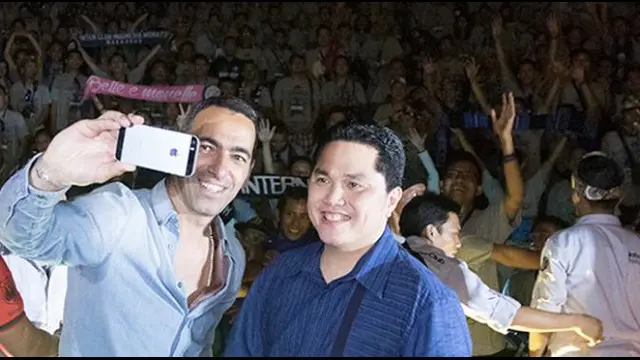 Wawancara eksklusif Erick Thohir Presiden Internazionale bersama Bola.com di Bali pekan lalu.