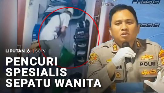 Pencuri Spesialis Sepatu Wanita
