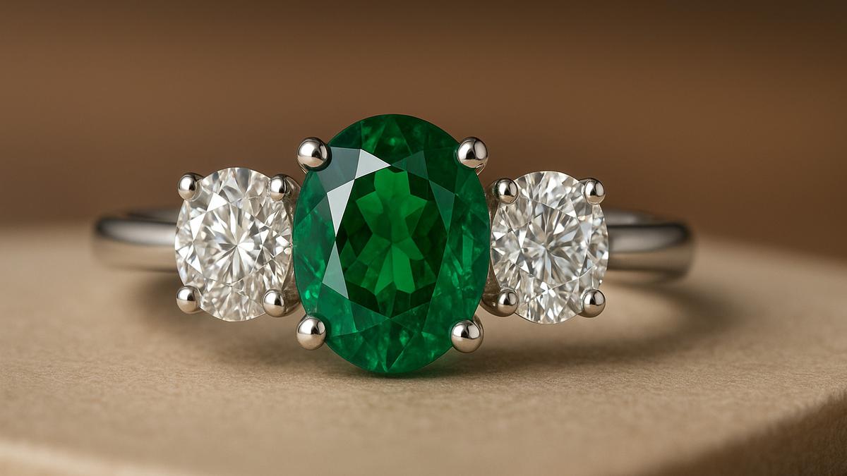 7 Model Cincin dengan Batu Permata Hijau yang Ngetren Sepanjang Masa