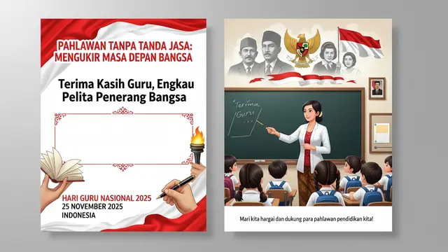 Contoh Pamflet Hari Guru 2025