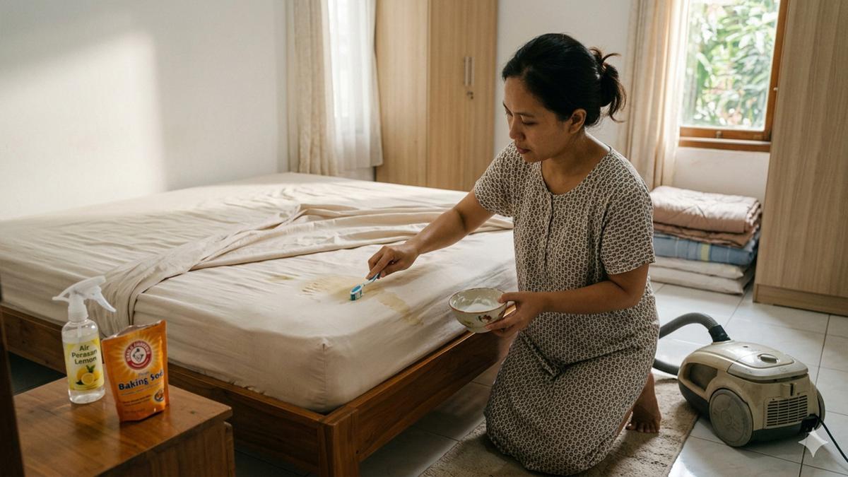 Tips Membersihkan Kasur dengan Baking Soda, Cara Alami Lawan Noda dan Bau Apek