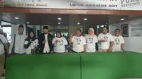 Kelompok ini mendukung Ustaz Abdul Somad menjadi wakil presiden Prabowo Subianto. (Liputan6.com/Putu Merta Surya Putra)