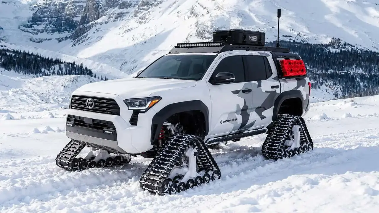 Konsep Penjelajah Toyota Tacoma Snowhunter