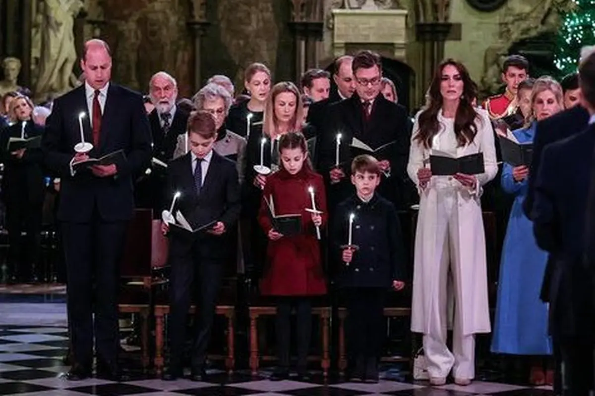 Kate Middleton saat Konser Natal