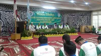 Dialog Kemendes dengan camat, kepala desa/lurah, se-Kabupaten Banjar di Martapura, Kalsel, Jumat (27/11/2015). (Liputan6.com/Muhammad Ali)