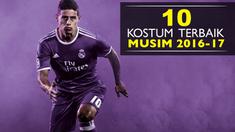 Video jersey dengan desain terbaik untuk musim 2016-2017, Real Madrid urutan ke-6 versi 101 Great Goals.