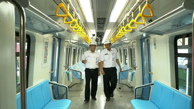 PT INKA (Persero) berencana melakukan pengujian kereta Light Rail Transit (LRT) Palembang, Sumatera Selatan. (Dok Kementerian BUMN)