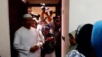 Menteri Agama Lukman Hakim Saifuddin mengunjungi pemondokan para jamaah haji Indonesia.