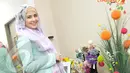 Awalnya, sebelum mantap menggunakan busana muslim, wanita kelahiran Jakarta 12 April 1989 itu, mengaku gerah saat mendapat peran wanita berjilbab (Liputan6.com/Panji Diksana).