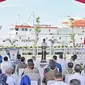 Presiden Joko Widodo (Jokowi) meresmikan dua pelabuhan di kawasan Teluk Palu, Sulawesi Tengah, yakni Pelabuhan Wani dan Pelabuhan Pantoloan. (dok: Ist)