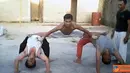 Citizen6, Jambi: Anggota Judoka kungfu Indonesia Riau-Batam sedang berlatih. (Pengirim: Pahala Gultom)