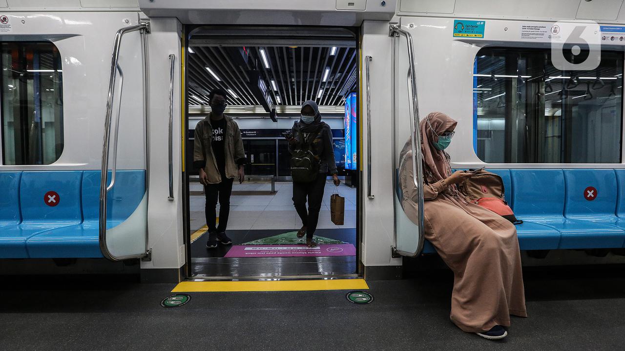 MRT Jakarta Targetkan 65 Ribu Penumpang Tiap Hari di 2021