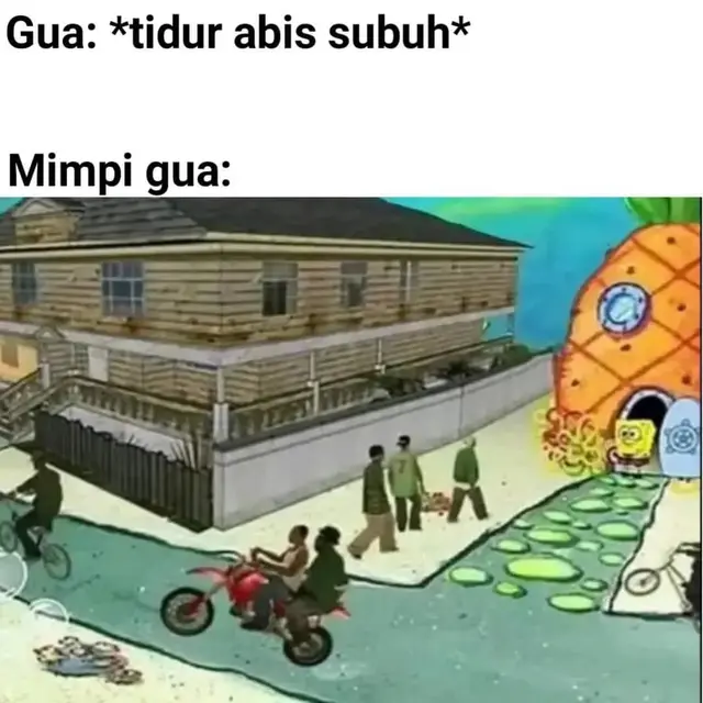 7 Meme Mimpi Kocak Enggak Masuk Akal Ini Banyak Dialami Orang