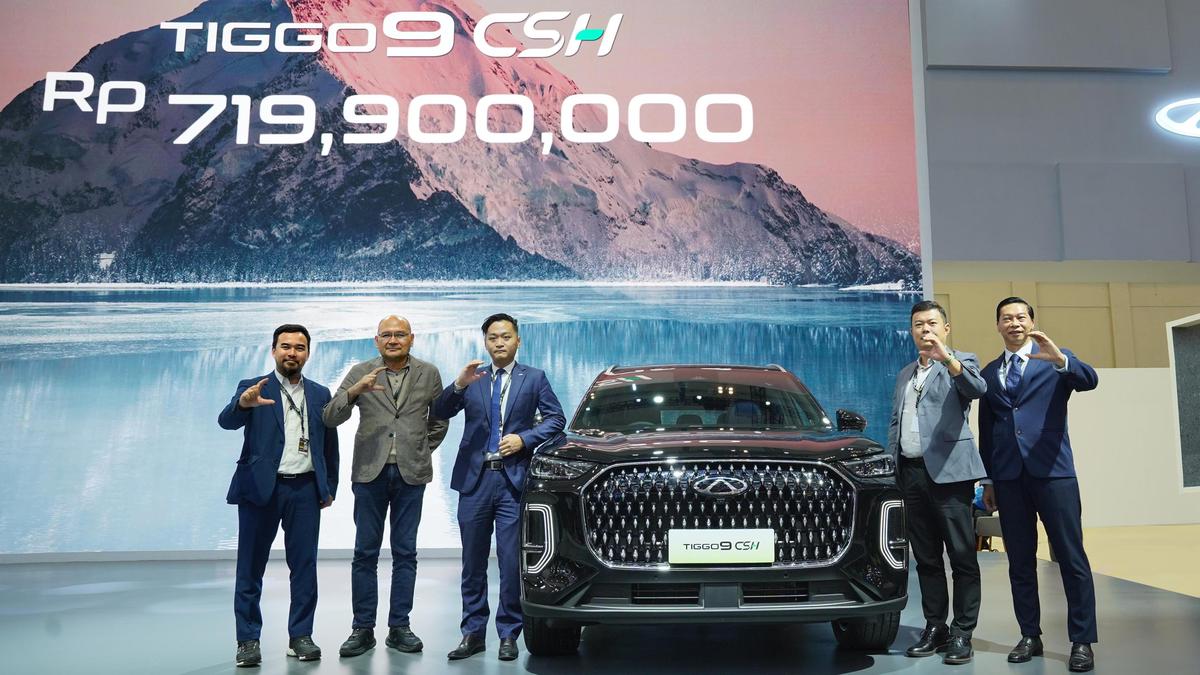 Chery TIGGO 9 CSH Meluncur di GIIAS 2025, Ini Teknologi yang Ditawarkan