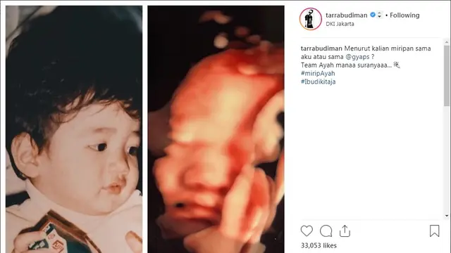 Tarra Budiman (Foto: Instagram)