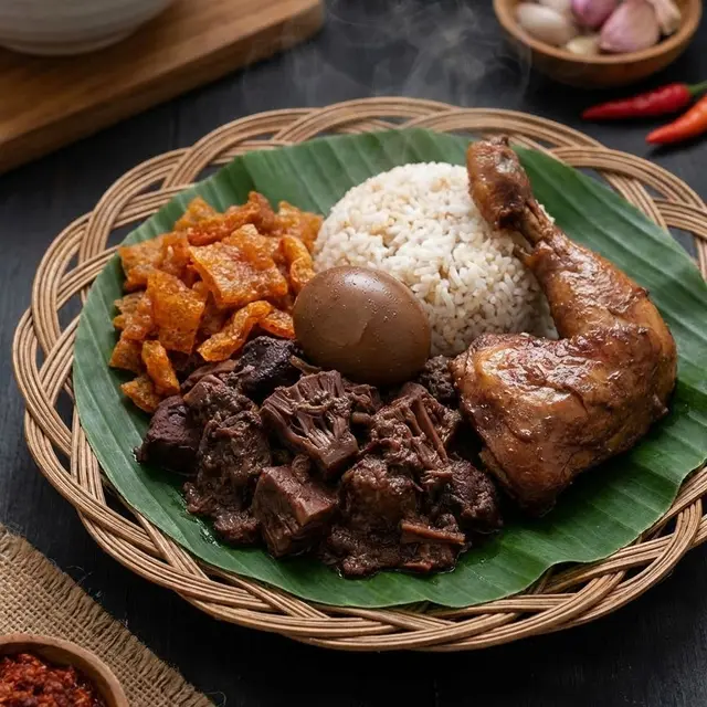 Ilustrasi Resep Gudeg Jogja/Gemini AI