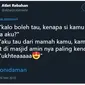 Drama Netizen Soal Cari Mantu Idaman Ini Bikin Ngakak dan Tepuk Jidat (sumber:twitter/@akbarpratamasta)