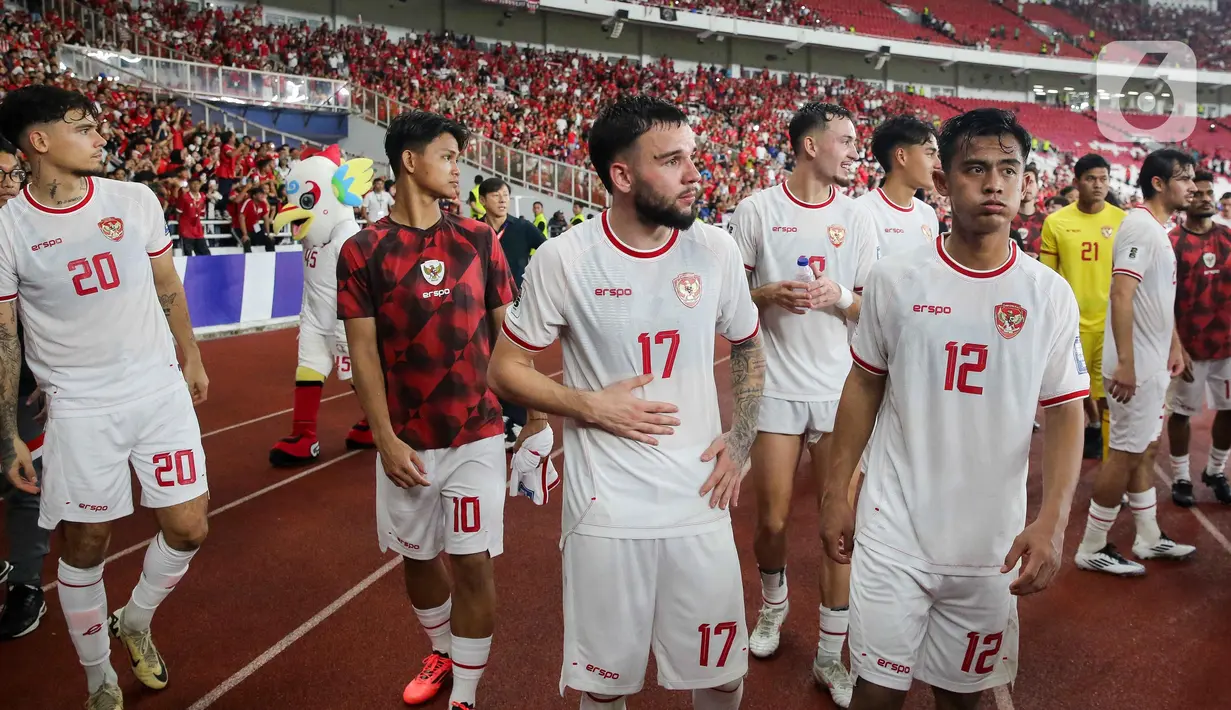 Saat ini, skuad Garuda sudah mengumpulkan enam poin dari enam pertandingan. (Liputan6.com/Herman Zakharia)