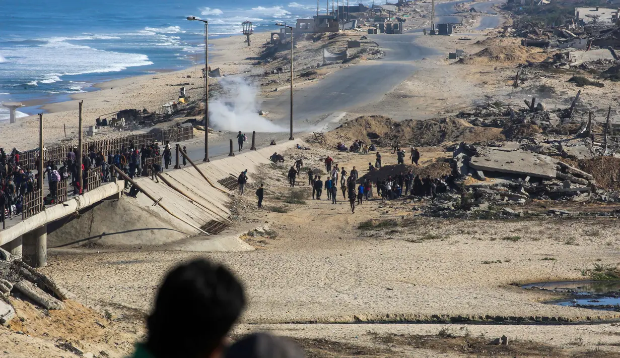 Diketahui, kantor Perdana Menteri Israel menyatakan bahwa pemerintahnya telah menyetujui kerangka kerja kesepakatan pembebasan sandera dengan Hamas. (Eyad BABA/AFP)