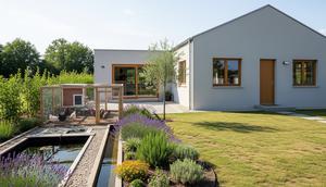 Konsep Rumah Kampung Minimalis dengan Halaman Jadi Tempat Ternak/Gemini AI