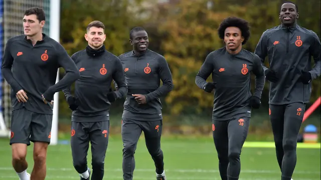 Persiapan Pemain Chelsea Jelang Hadapi Ajax di Stamford Bridge
