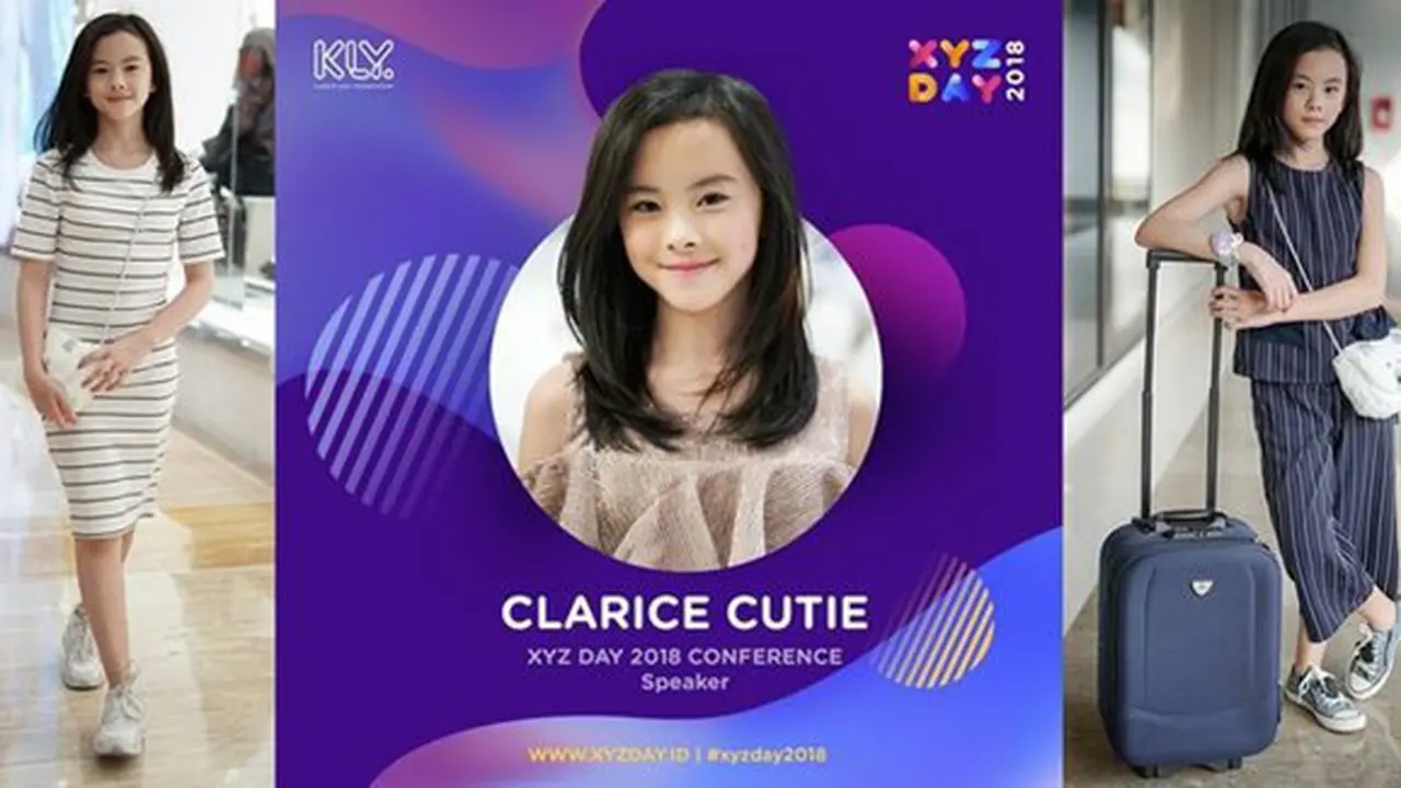 Clarice Cutie memang bercita-cita menjadi artis sejak kecil./Copyright instagram.com/claricecutie/