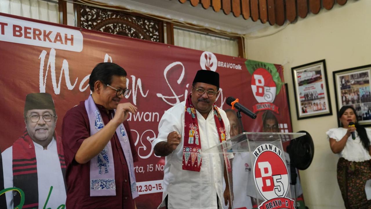 Pasangan Cagub dan Cawagub Jakarta nomor urut 3, Pramono Anung-Rano Karno.