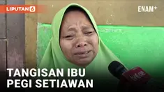 Pegi Ditetapkan Jadi Tersangka, Sang Ibu Menangis