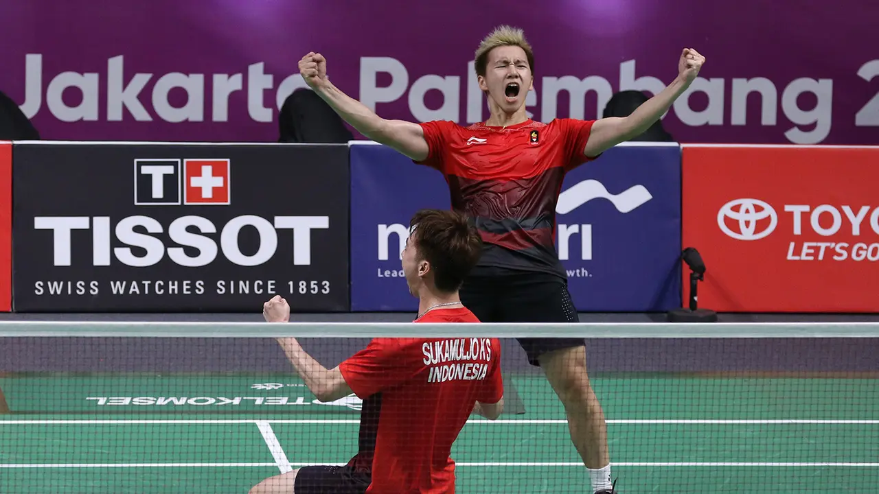 Kevin Sanjaya Sukamuljo / Marcus Fernaldi Gideon - Asian Games 2018