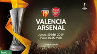 Liga Europa - Valencia Vs Arsenal (Bola.com/Adreanus Titus)
