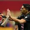 Lionel Messi dan Luis Suarez merayakan gol ketiga Inter Miami ke gawang Atlanta United FC dalam lanjutan Major League Soccer (MLS) di Mercedes-Benz Stadium, Minggu (18/10/2026) pagi WIB. (Brett Davis/Getty Images/AFP)