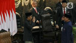Dalam pidato perdananya sebagai Presiden, Prabowo Subianto menyatakan swasembada pangan menjadi salah satu target jangka pendek yang akan dikerjakan. (Liputan6.com/Herman Zakharia)