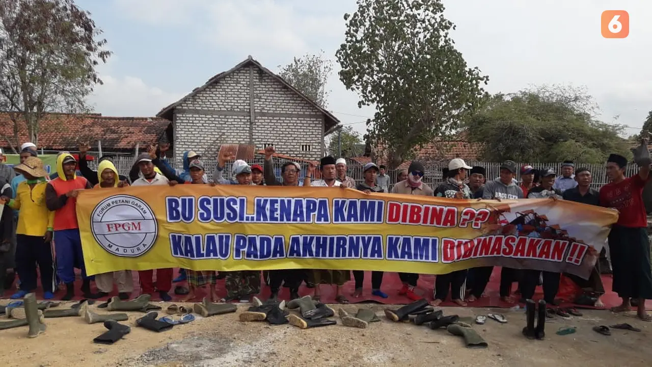demo petani garam