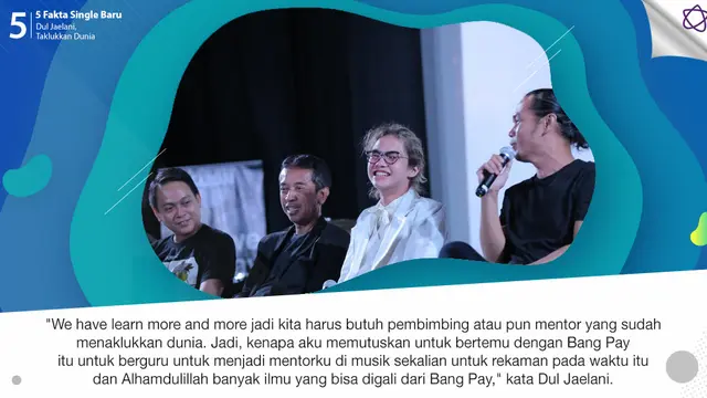 [Bintang] 5 Fakta Single Baru Dul Jaelani, Taklukkan Dunia