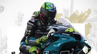 Pebalap Petronas Yamaha SRT: Valentino Rossi. (Bola.com/Dody Iryawan)