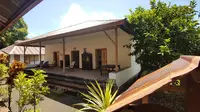 Rumah pengasingan Mohammad Hatta dan Sutan Sjahrir di Jalan Hatta, Desa Dwi Warna, Kecamatan Banda, Banda Neira, Maluku. (Liputan6.com/Aditya Eka Prawira)