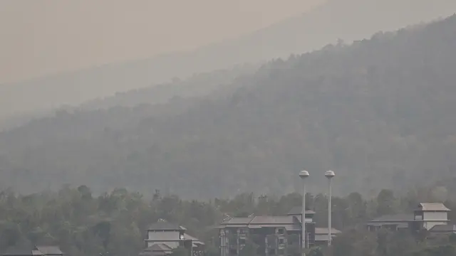 Potret Kota Chiang Mai di Thailand Berselimut Polusi Udara