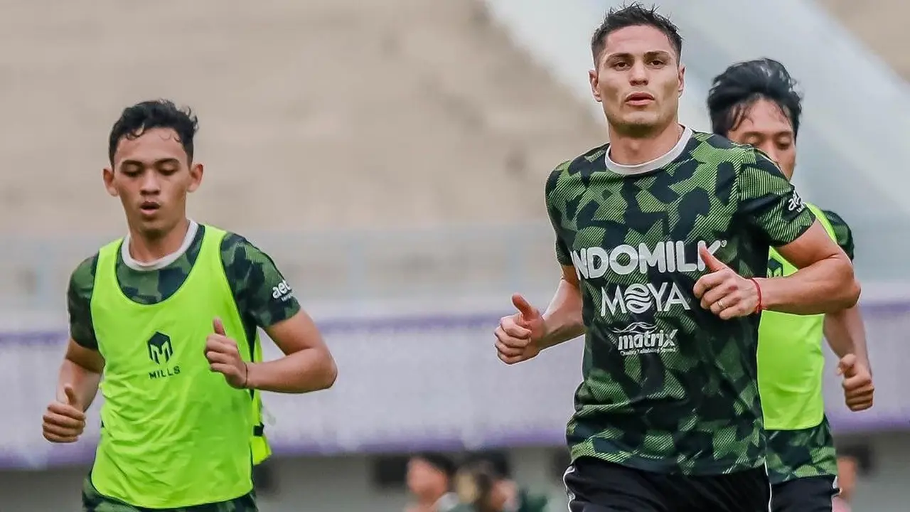 Latihan perdana Persita 2023/2024