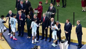 2 Pemain Argentina Abaikan Donald Trump saat Penyerahan Medali Piala Dunia 2026